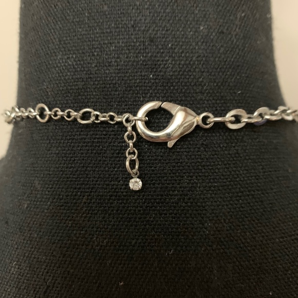 Costume faux stone necklace - Picture 4 of 5